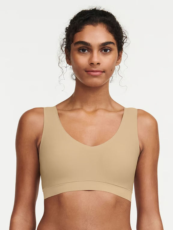 SoftStretch Padded V-Neck 2-Pack Nude Sand - 2