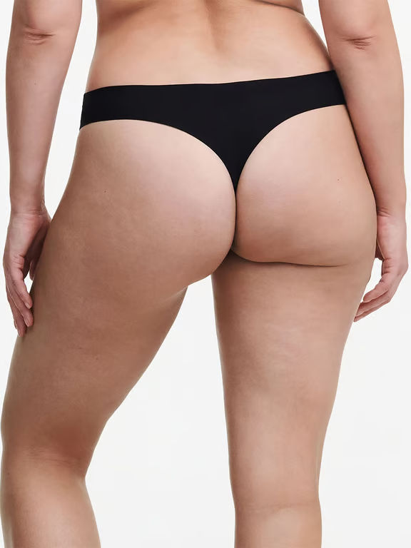 SoftStretch Thong 3-Pack Black - 1