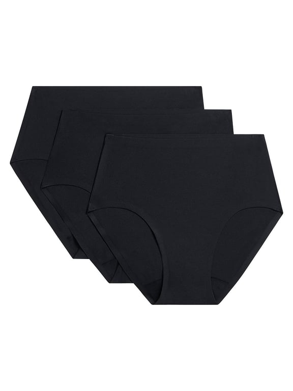SoftStretch Hipster (3-Pack) Black - 0