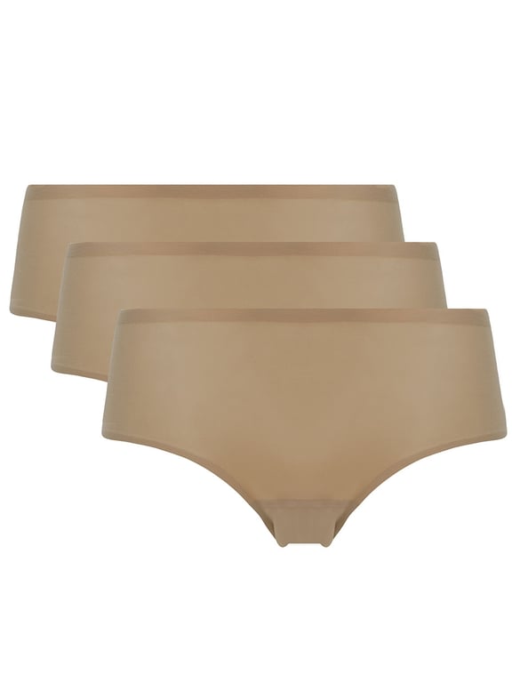 SoftStretch Hipster (3-Pack) Nude Sand - 0