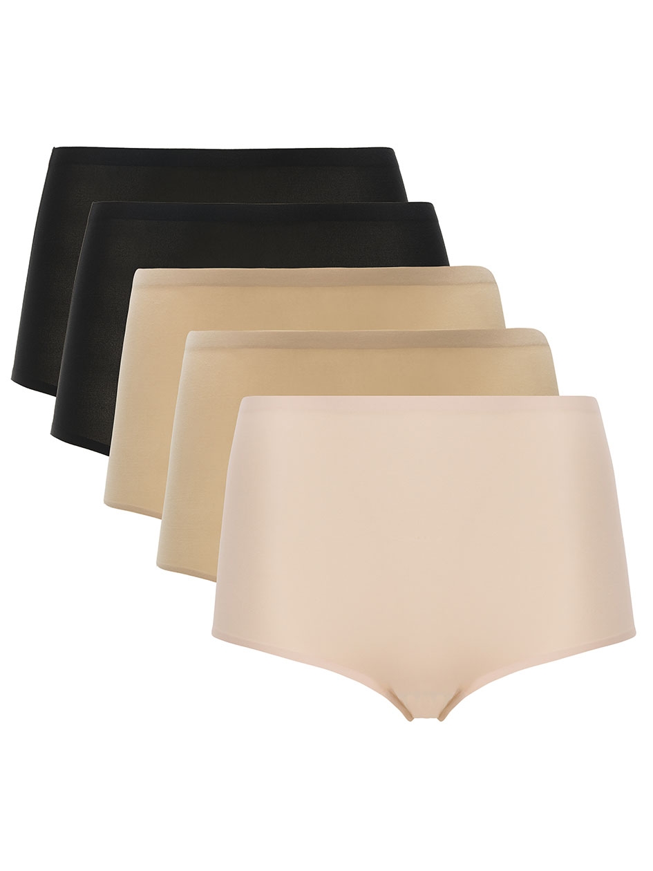 SoftStretch Brief (5-Pack) Multi Blush