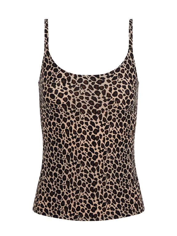 Softstretch | SOFTSTRETCH - Softstretch Cami Leopard Nude - 2