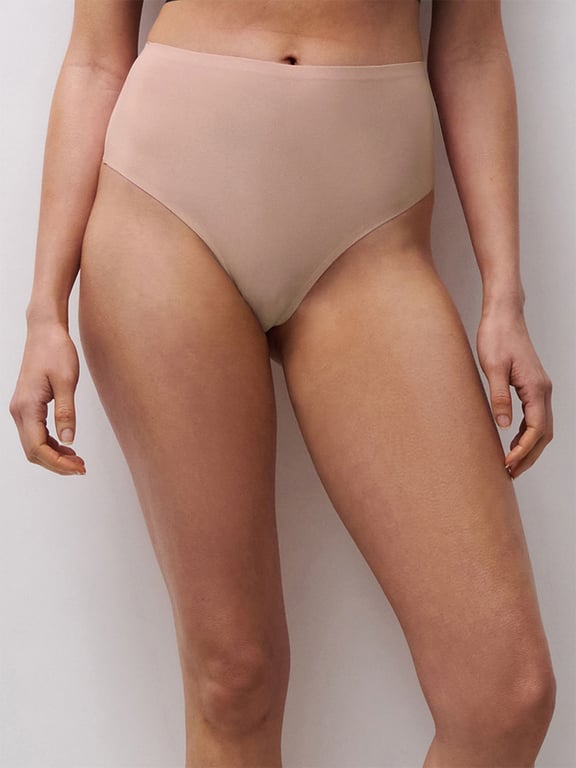 Chantelle | SoftStretch - Softstretch High Waist Thong Nude Rose - 1