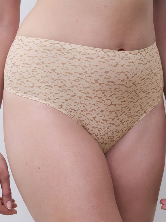 SoftStretch High Waist Thong Norah Nude Print - 3