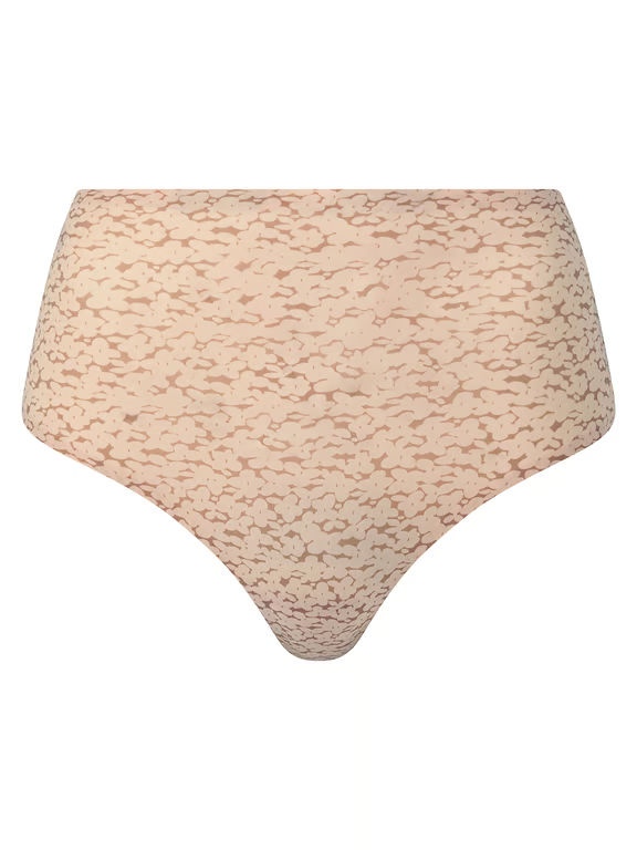 SoftStretch High Waist Thong Norah Nude Print - 1
