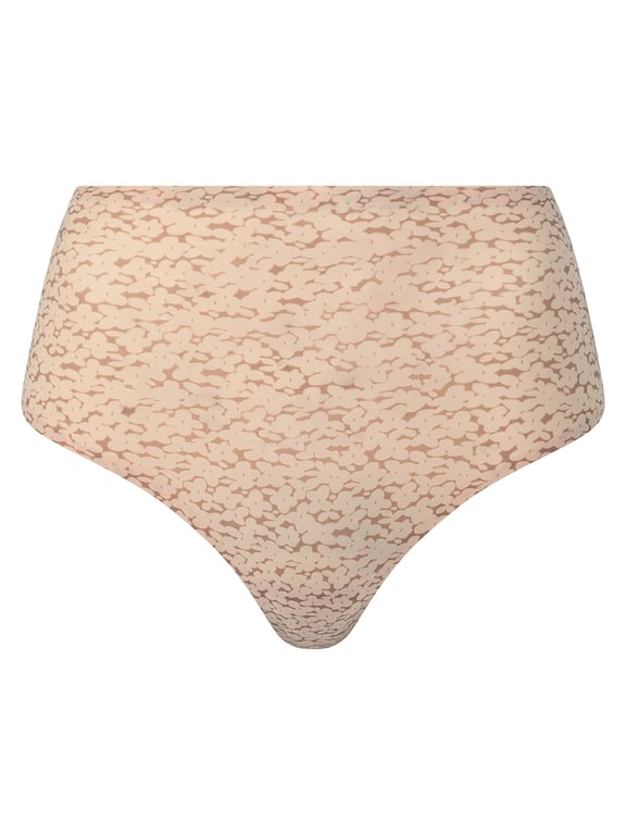 Softstretch | SOFTSTRETCH - Softstretch Hi Cut Brief Norah Nude Print - 2