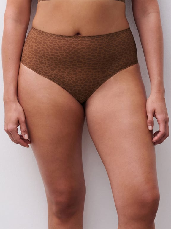 Softstretch | SOFTSTRETCH - Softstretch High Waist Thong Wild Brown - 1