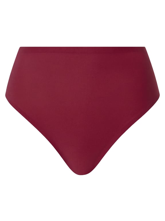 Chantelle | SoftStretch - Softstretch Hi Cut Brief Red Raspberry - 2