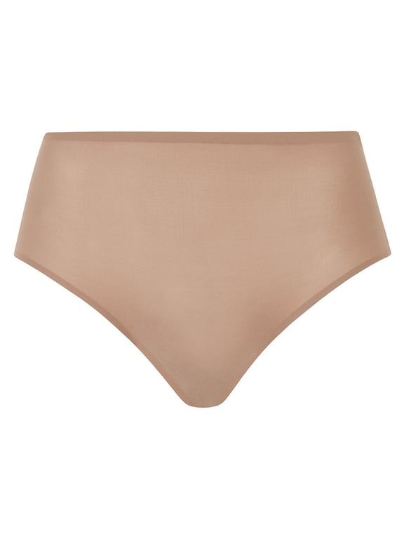 Chantelle | SoftStretch - Softstretch Hi Cut Brief Coffee Latte Nude - 2