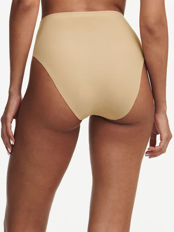 SoftStretch Hi Cut Brief Nude Sand - 1