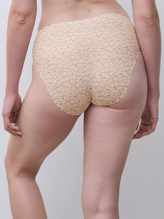 SoftStretch Hi Cut Brief Norah Nude Print - 2