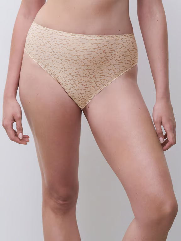 SoftStretch Hi Cut Brief Norah Nude Print - 0
