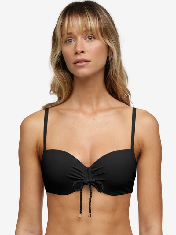 Inspire Demi Swim Top Black - 0