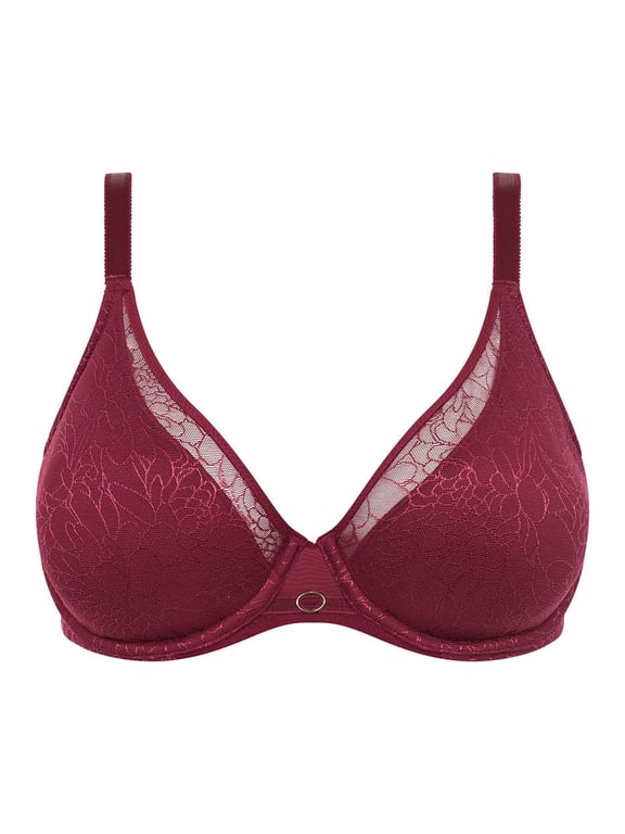 Chantelle | Belle - Belle Lightweight Plunge Bra Red Raspberry - 2