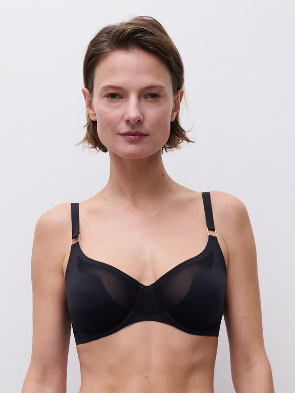 Pure Light Unlined Bra Black - 2