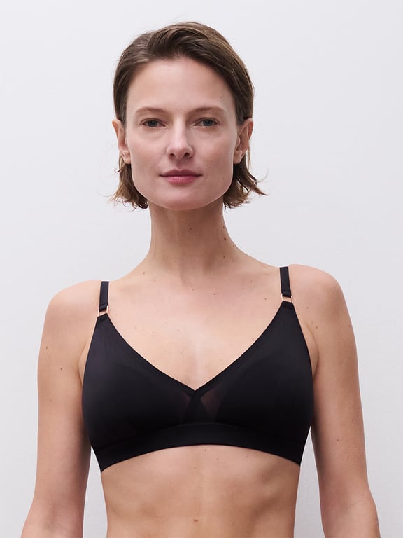 Pure Light Wireless Bra Black - 0