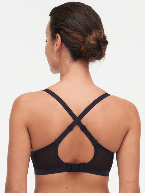 Pure Light Spacer Bra Black