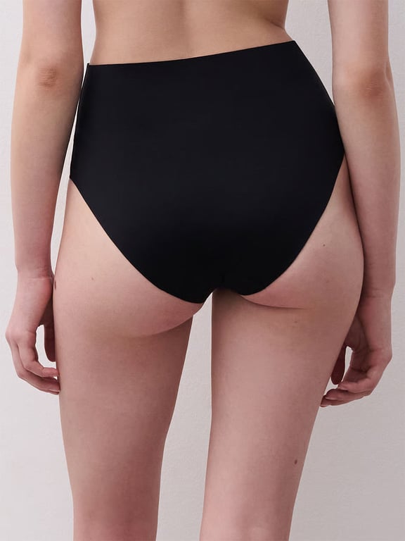 Pure Light High Waist Brief Black - 2