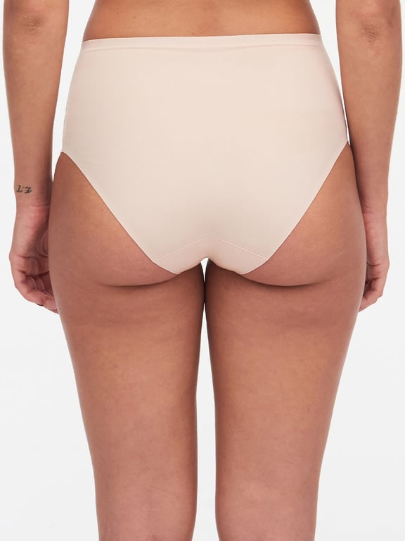 Pure Light High Waist Brief Nude Blush - 1