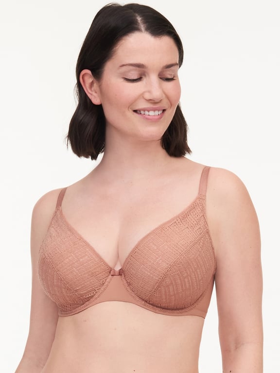 Everyday Graphique Full Lace Plunge Underwire Mocha Mousse - 3