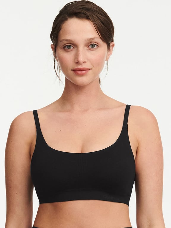 Smooth Comfort Wireless Lift Bralette Black