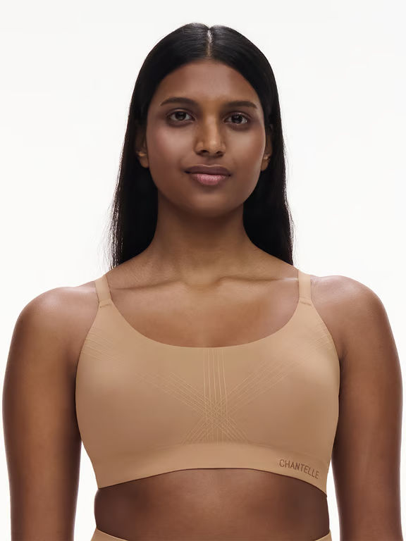 Chantelle Life | SMOOTH COMFORT - Smooth Comfort Wireless Support T-Shirt Bra Terracotta - 1