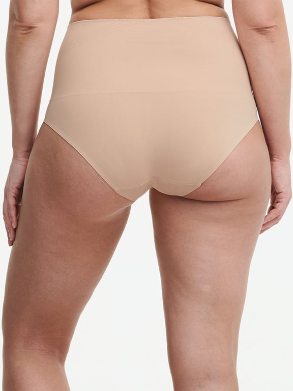 Smooth Comfort High Waist Light Shaping Brief Clay Nude - 1