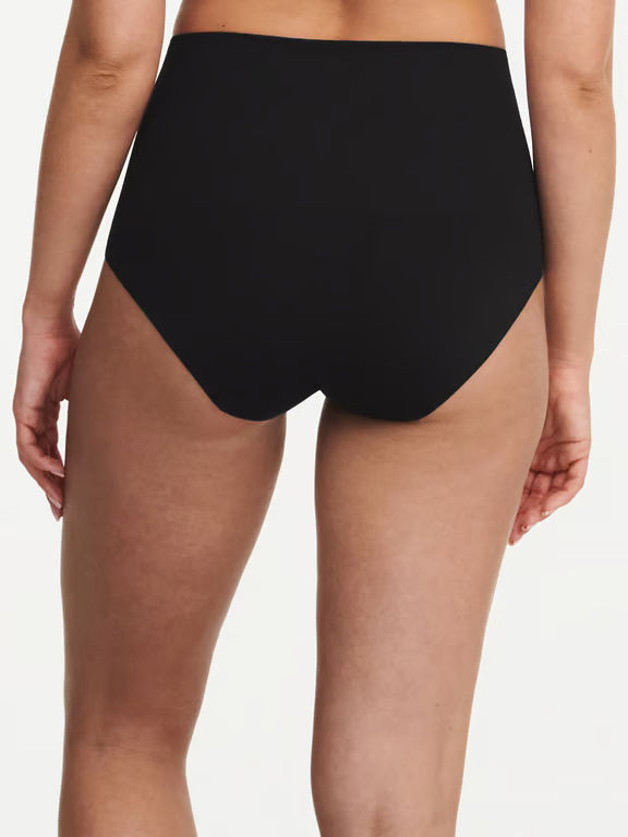 Smooth Comfort High Waist Light Shaping Brief Black - 1