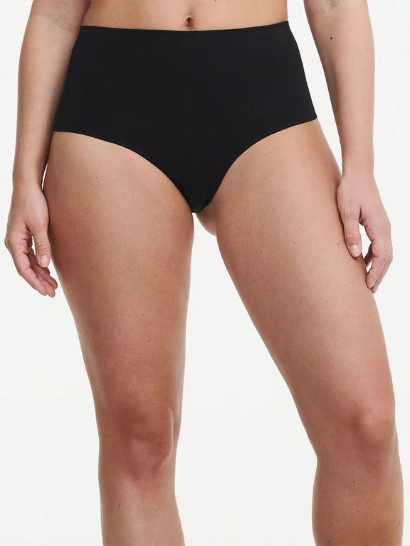 Smooth Comfort High Waist Light Shaping Thong Black - 0