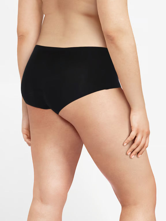 SoftStretch Full Hipster (1X-4X) Black - 1
