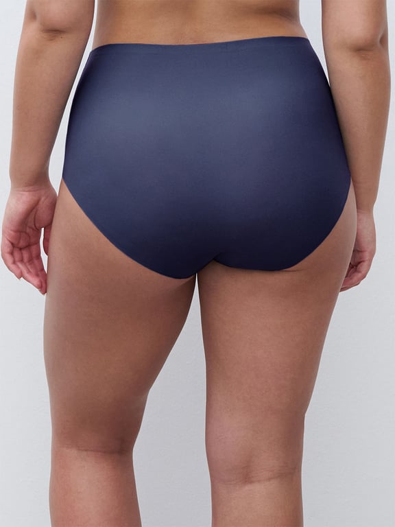 Softstretch Full Brief (1x-4x) Marine Blue - 2