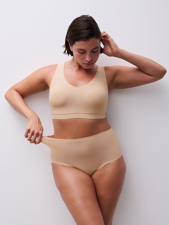 SoftStretch Full Brief (1X-4X) Nude Sand - 3
