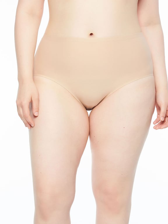SoftStretch Full Brief (1X-4X) Nude Sand - 0
