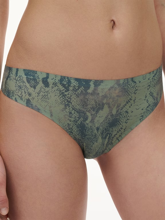 Softstretch Thong Python Print - 3