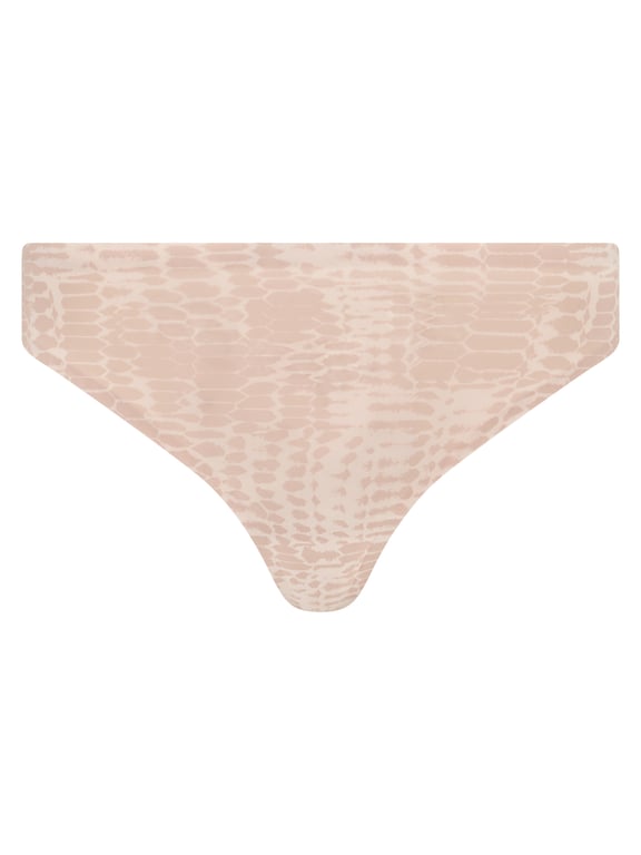 Softstretch Thong Light Snake Print - 1