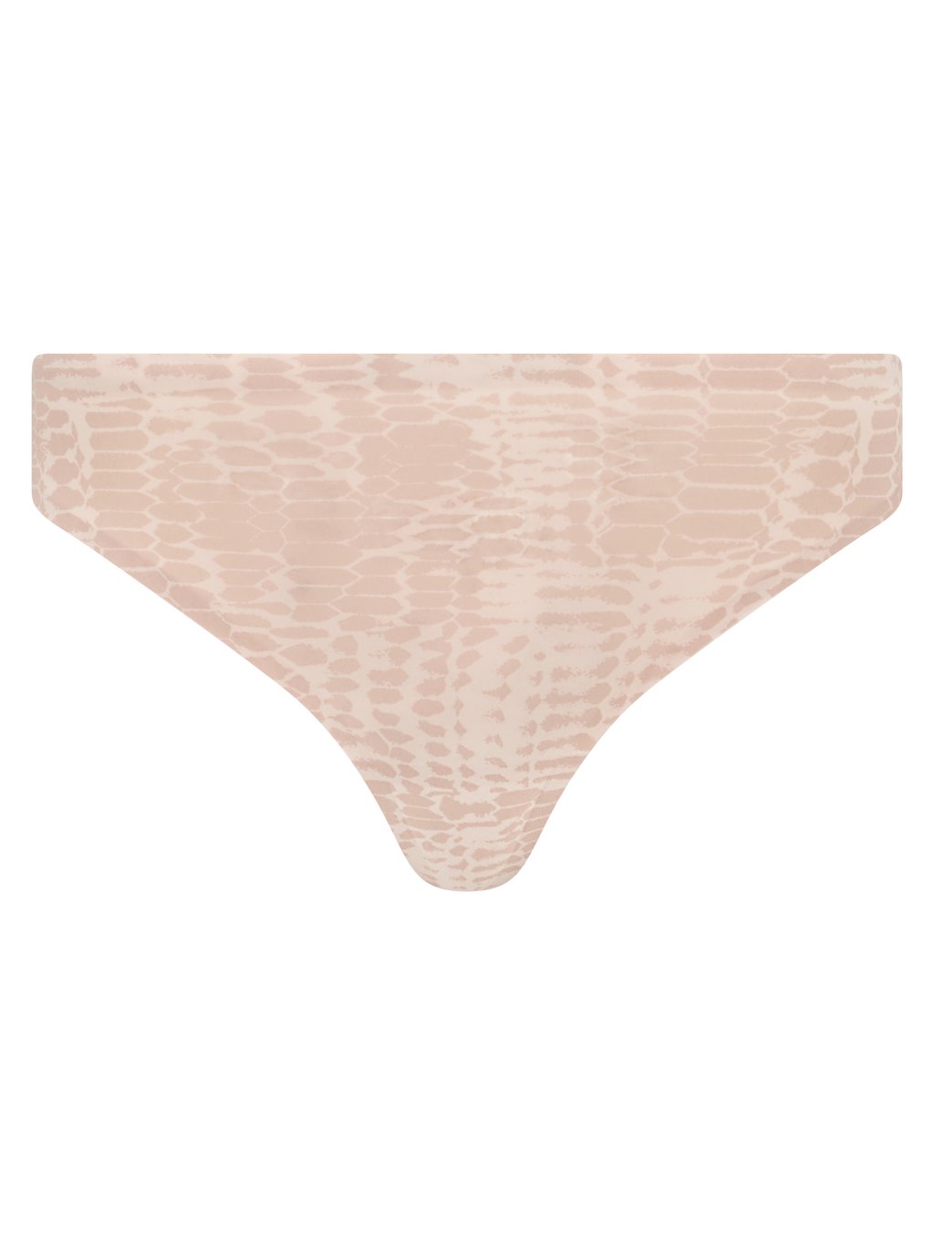 Softstretch Thong Light Snake Print