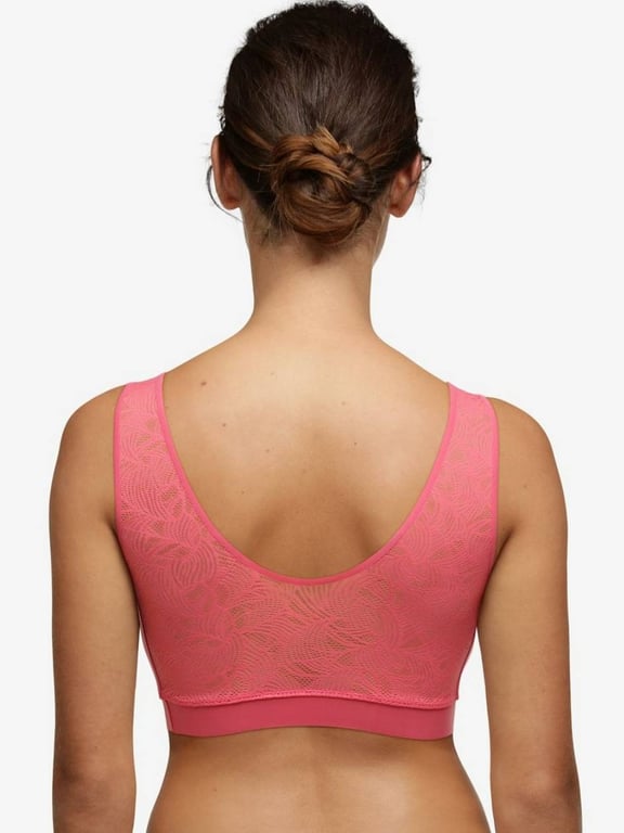 SoftStretch Padded Top with Lace Love Pink - 1