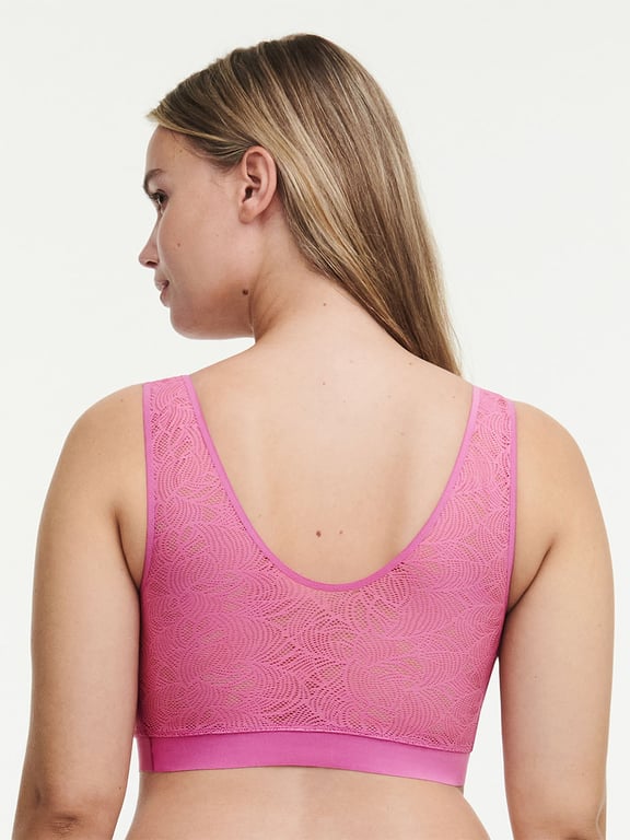 SoftStretch Padded Top with Lace Rosebud - 1