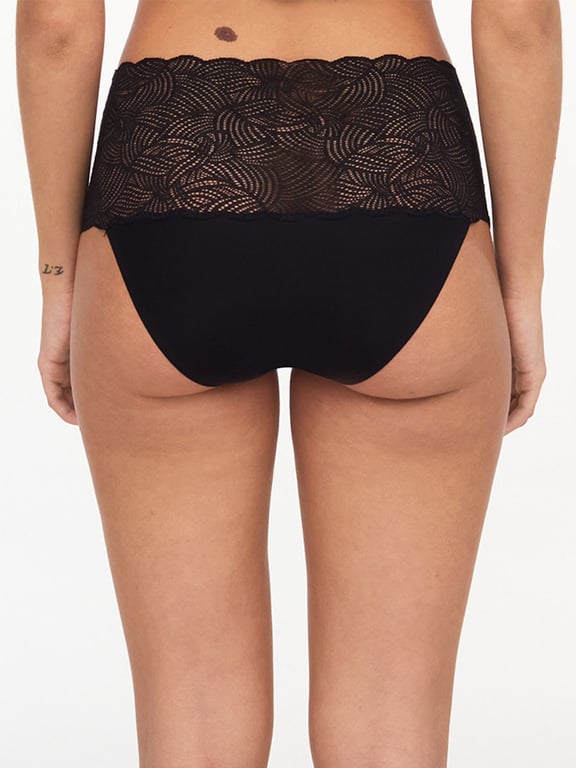 Chantelle | SoftStretch Lace - SoftStretch Lace Brief Black - 2