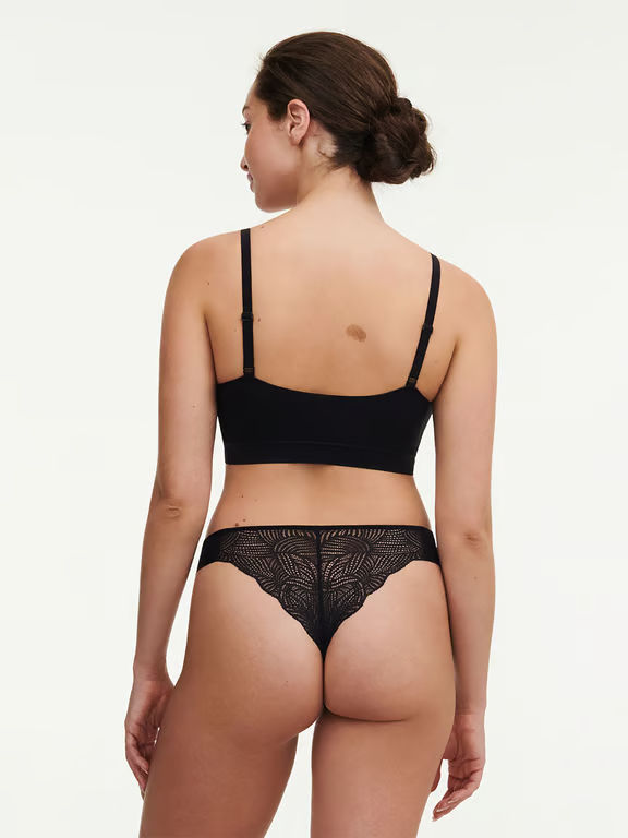 SoftStretch Lace Bralette Black - 5