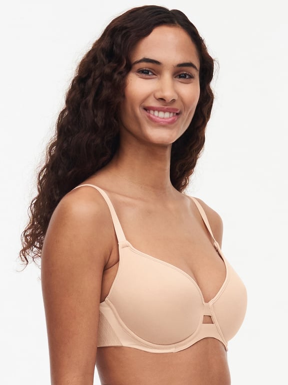 Smooth Lines Smoothing Minimizer T-Shirt Bra Nude Blush - 2