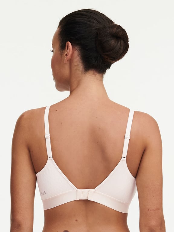 Chantelle | Smooth Lines - Smooth Lines Back Smoothing Wireless Bra Talc - 2