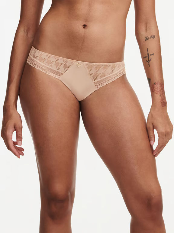 Chantelle | Impression - Impression Lace Bikini Clay Nude - 1