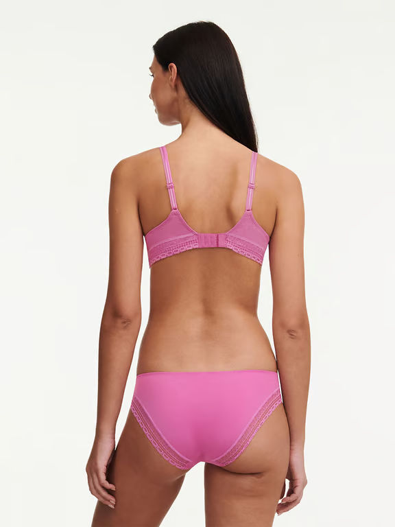 Impression Lace Plunge Contour Bra Rosebud - 4