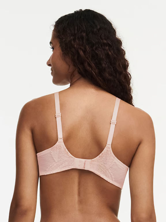 Chantelle | Mystic Dream - Mystic Dream Lace Unlined Demi Bra Taffeta Pink - 2