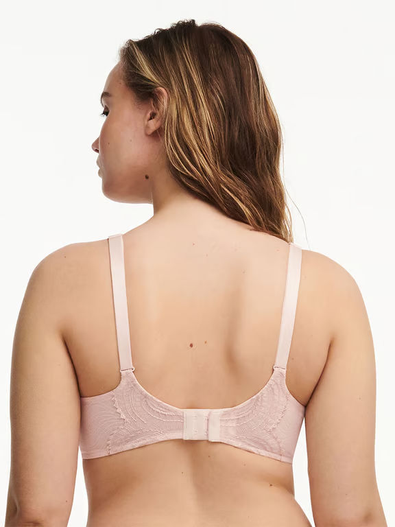 Mystic Dream Lace Plunge Contour Bra Taffeta Pink - 1