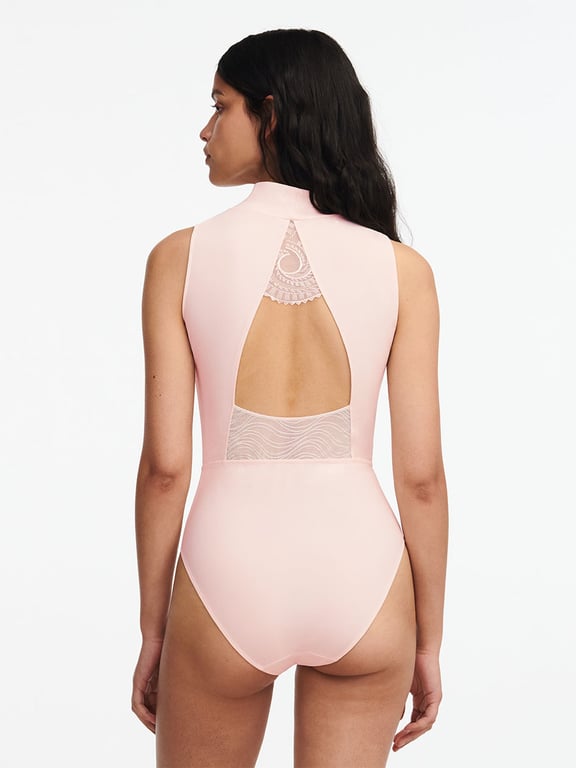 Mystic Dream Lace Bodysuit Taffeta Pink - 1