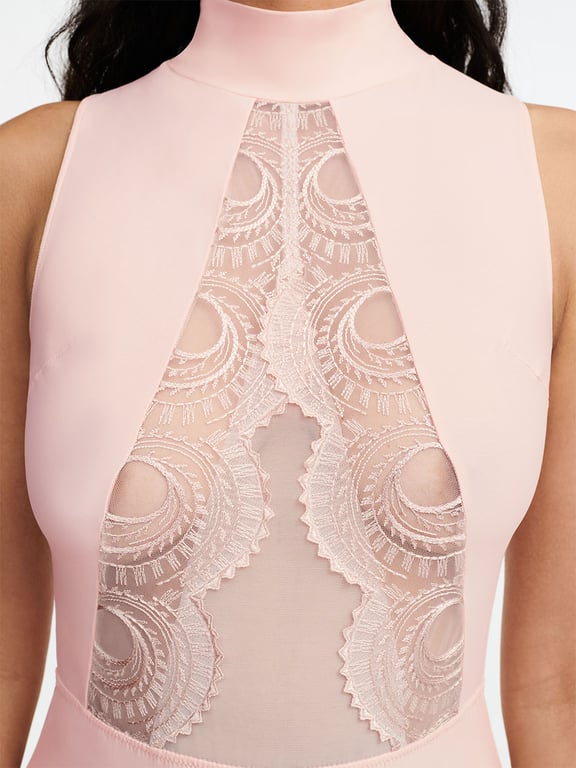 Mystic Dream Lace Bodysuit Taffeta Pink - 2