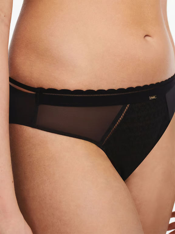 Monogram Cheeky Bikini Black - 2