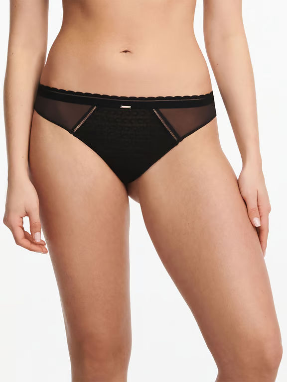 Chantelle | Monogram - Monogram Cheeky Bikini Black - 1